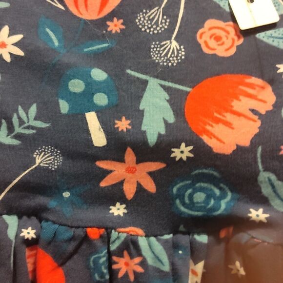 Tucker + Tate 2piece set, Navy denim Fungi floral, nwt - Picture 5 of 6